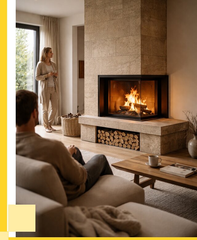 Угловые камины из кирпича установка в Йошкаре-Ола от 153390 р. ЭриданШкр