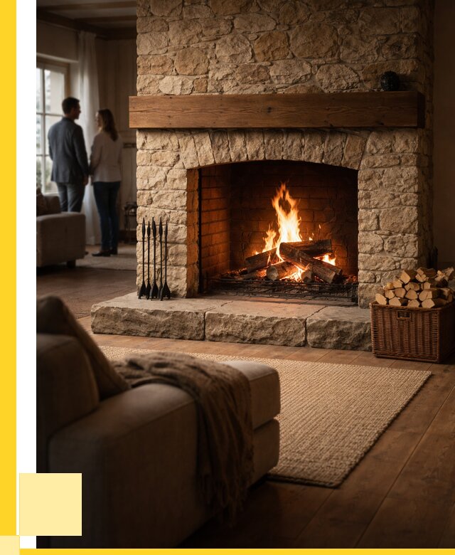 Открытые камины под ключ в Йошкаре-Ола от 153390 р. ЭриданШкр