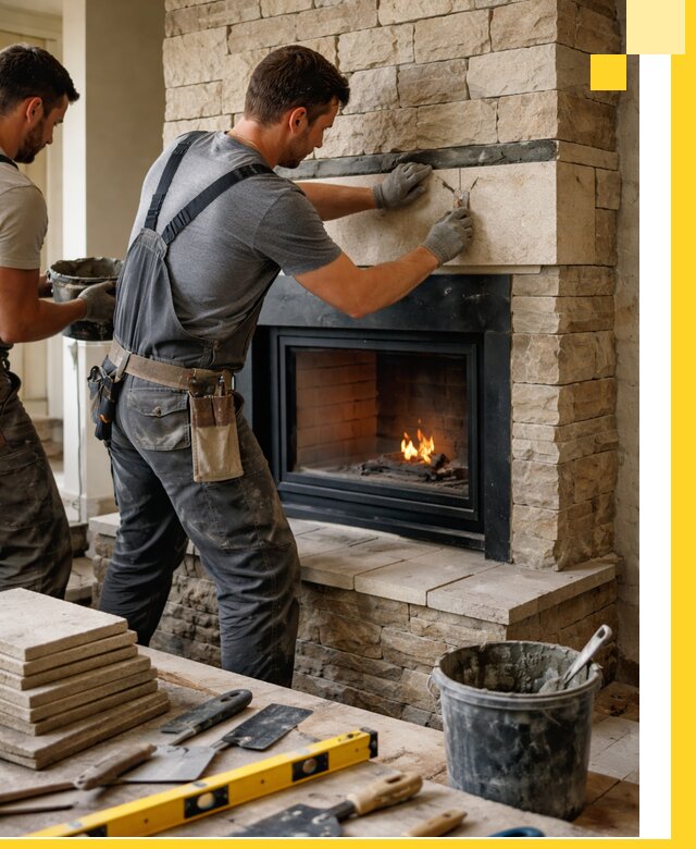 Проектирование и установка открытых каминов в Йошкаре-Ола