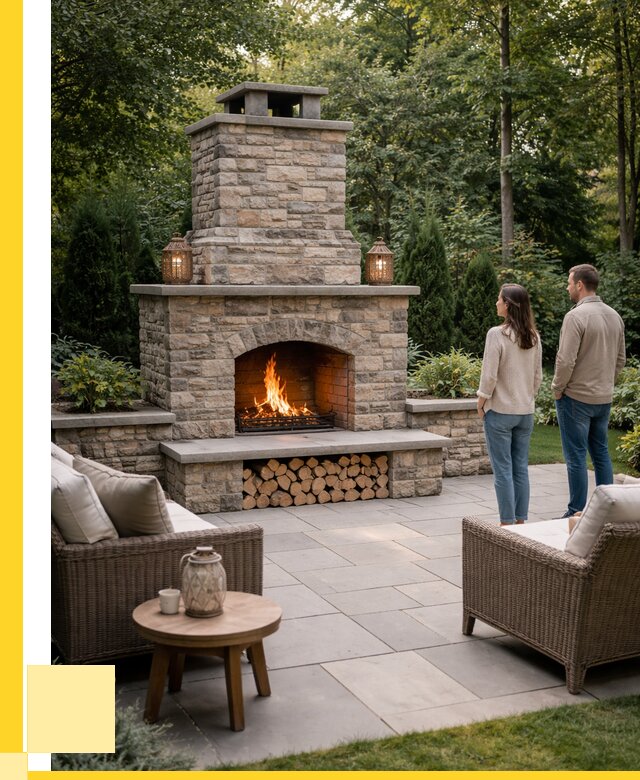 Уличные камины из кирпича в Йошкаре-Ола от 153390 р. | ЭриданШкр