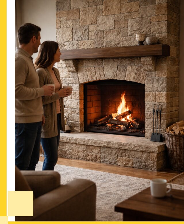 Каменные камины на заказ в Йошкаре-Ола от 184068 р. | ЭриданШкр