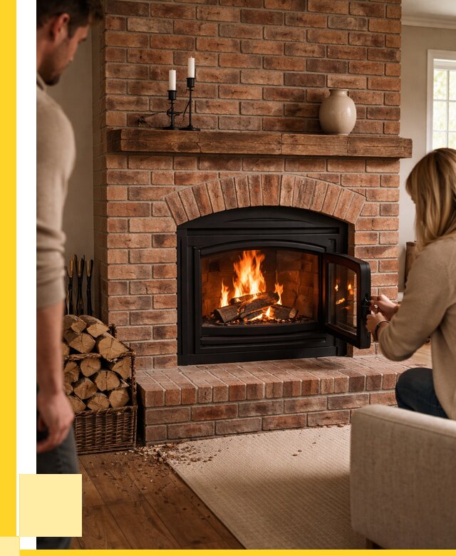 Кирпичные камины под ключ в Йошкаре-Ола от 153390 р. | ЭриданШкр