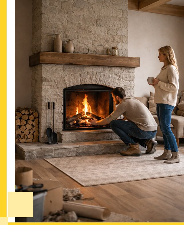 Камины для загородного дома в Йошкаре-Ола от 357910 р., ЭриданШкр