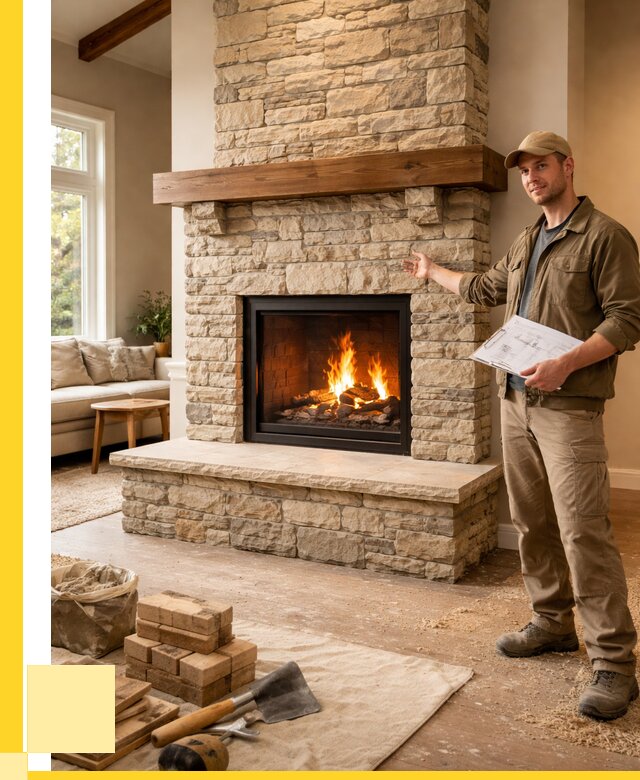 Камины под ключ в Йошкаре-Ола от 184068 р. | ЭриданШкр — установка