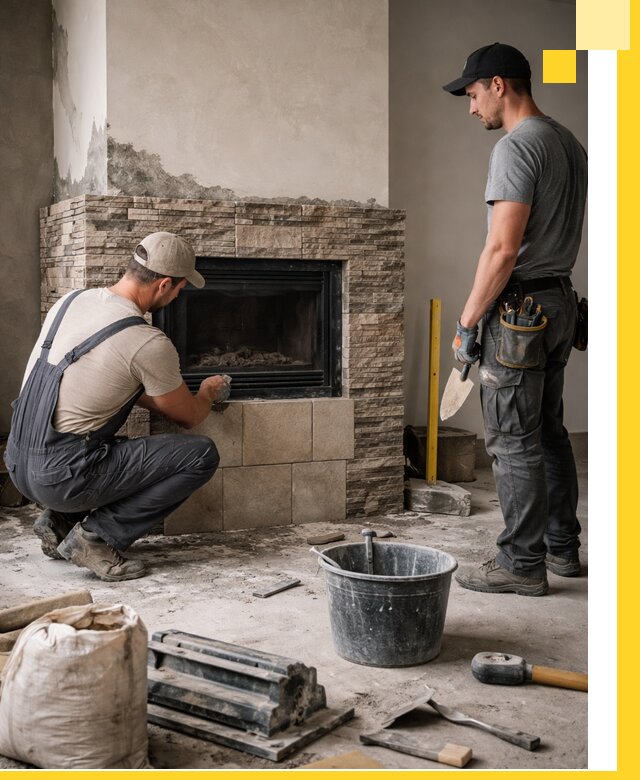 Камины под ключ в Йошкаре-Ола: проект, изготовление и монтаж