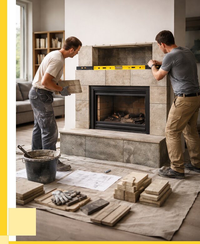 Монтаж каминов и установка в Йошкаре-Ола от 46017 р. | ЭриданШкр