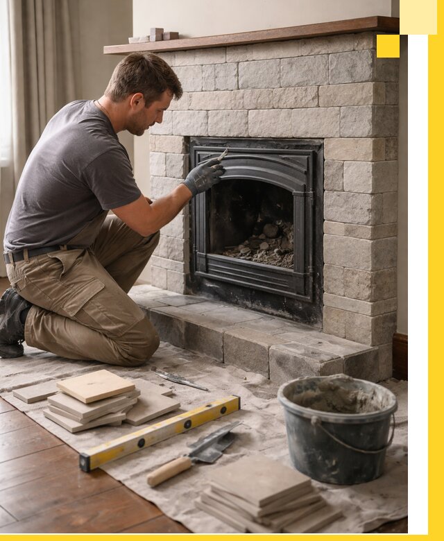 Профессиональный ремонт каминов в Йошкаре-Ола восстановление и сервис
