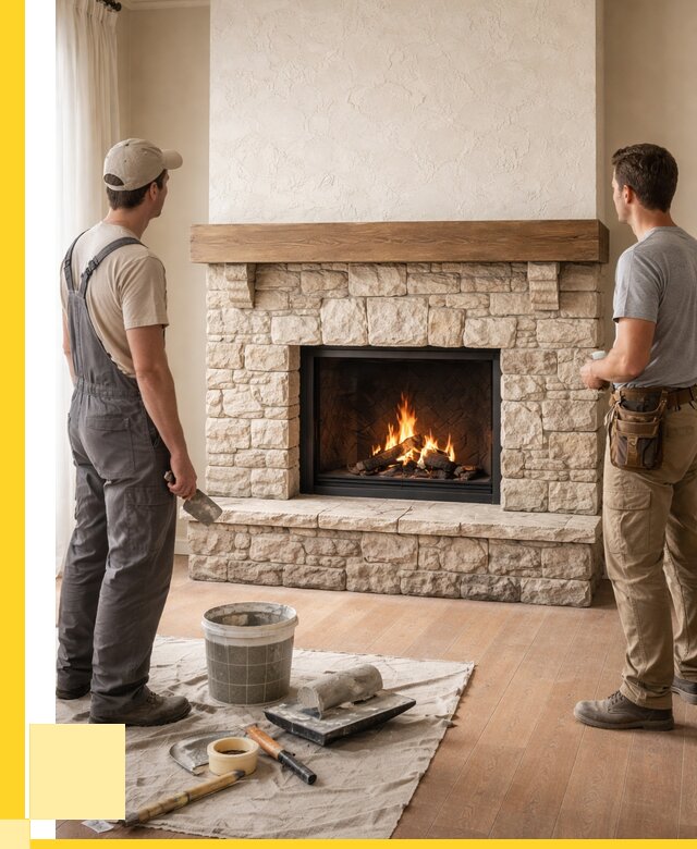 Отделка каминов в Йошкаре-Ола от 6647 р. под ключ | ЭриданШкр