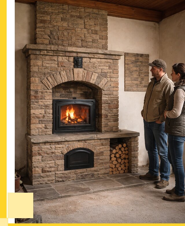 Кирпичная печь под ключ в Йошкаре-Ола от 153390 р. | ЭриданШкр