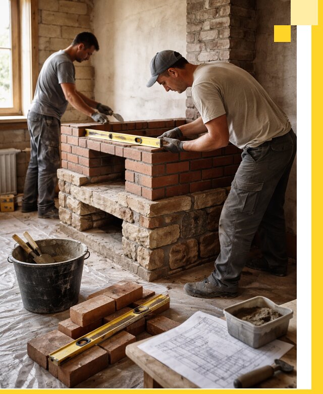 Изготовление и установка печей под ключ в Йошкаре-Ола с гарантией