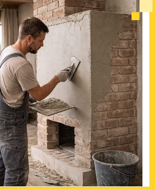 Отделка печей и облицовка каминов в Йошкаре-Ола под ключ