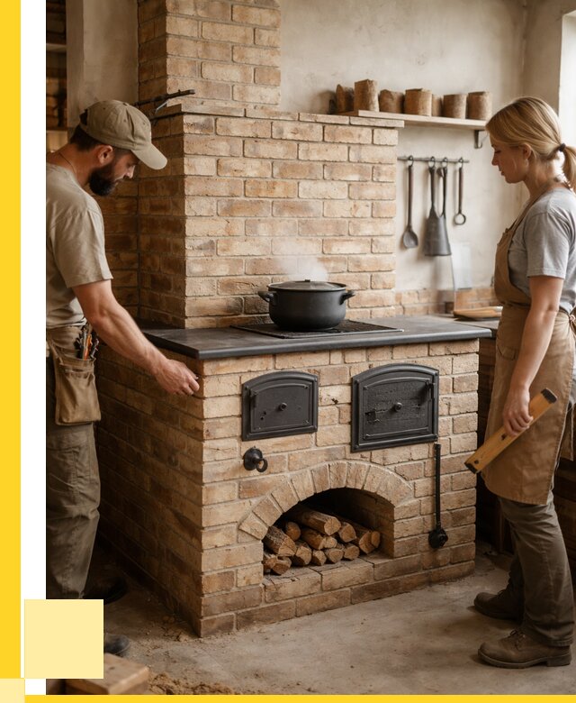 Варочно отопительные печи в Йошкаре-Ола от 92034 р. | ЭриданШкр