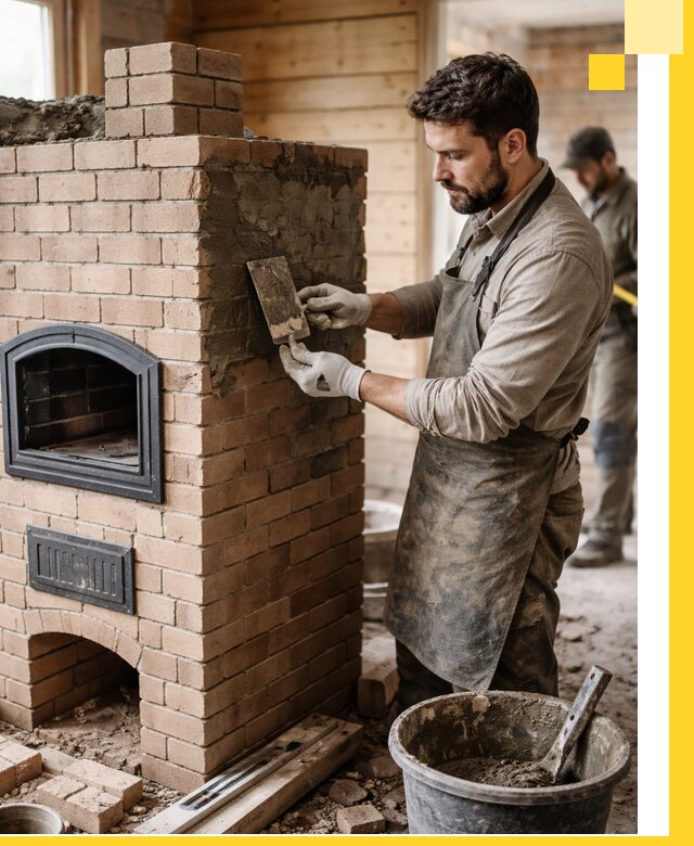 Изготовление и установка печей-шведок под ключ в Йошкаре-Ола