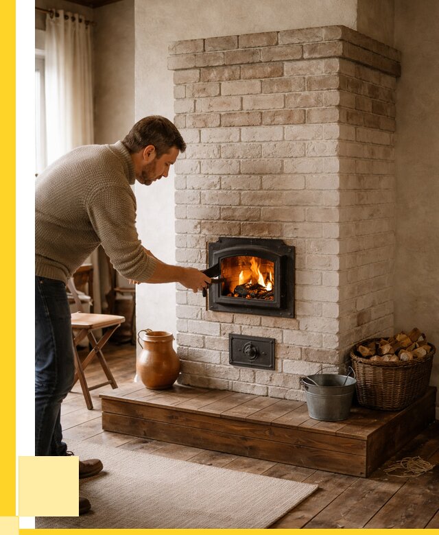 Печь голландка из кирпича в Йошкаре-Ола от 86921 р. | ЭриданШкр