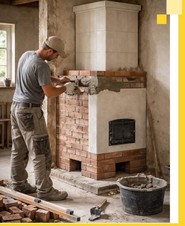 Изготовление и установка печей-голландок под ключ в Йошкаре-Ола