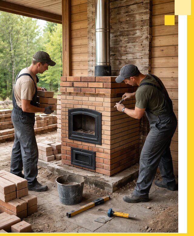 Производство и установка дачных печей под ключ в Йошкаре-Ола