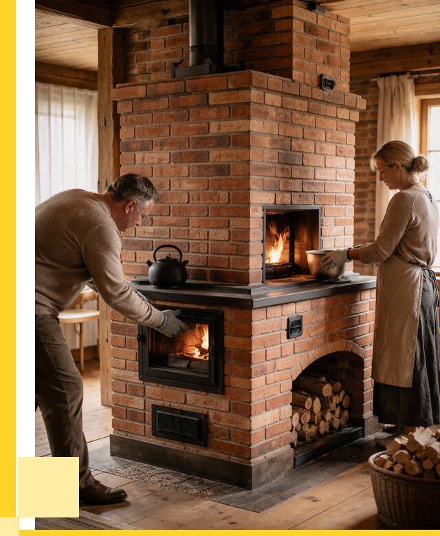 Печи для загородного дома под ключ в Йошкаре-Ола от 81808 р. | ЭриданШкр