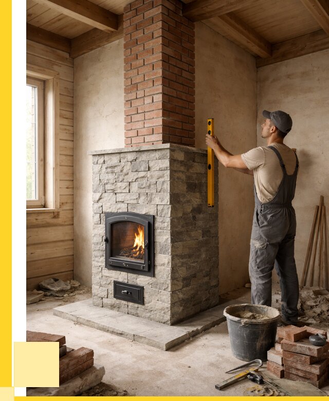 Печи и дымоходы под ключ в Йошкаре-Ола от 46017 р., ЭриданШкр