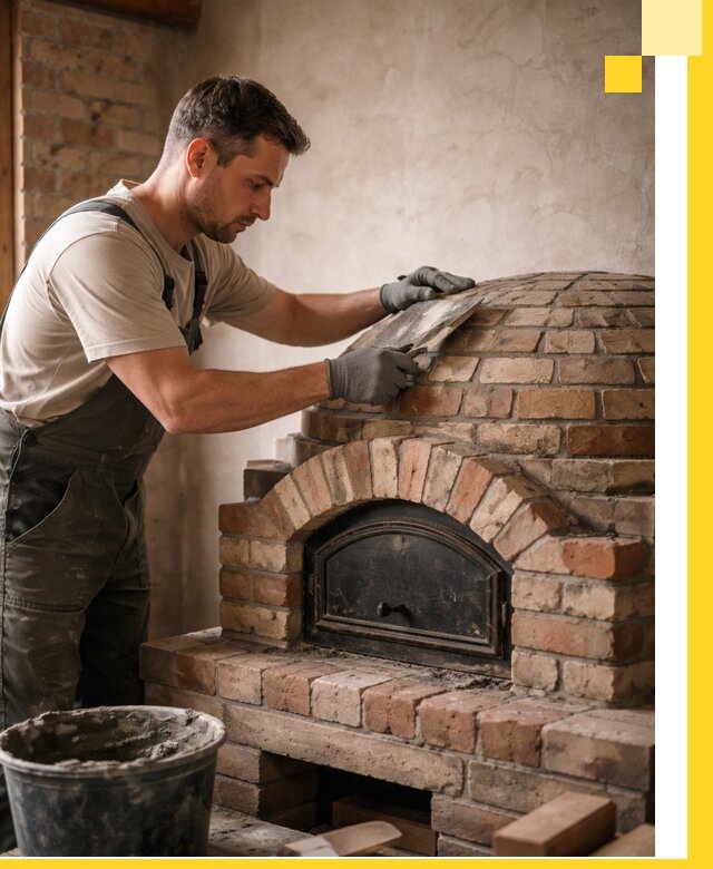 Изготовление и монтаж помпейских печей на заказ в Йошкаре-Ола