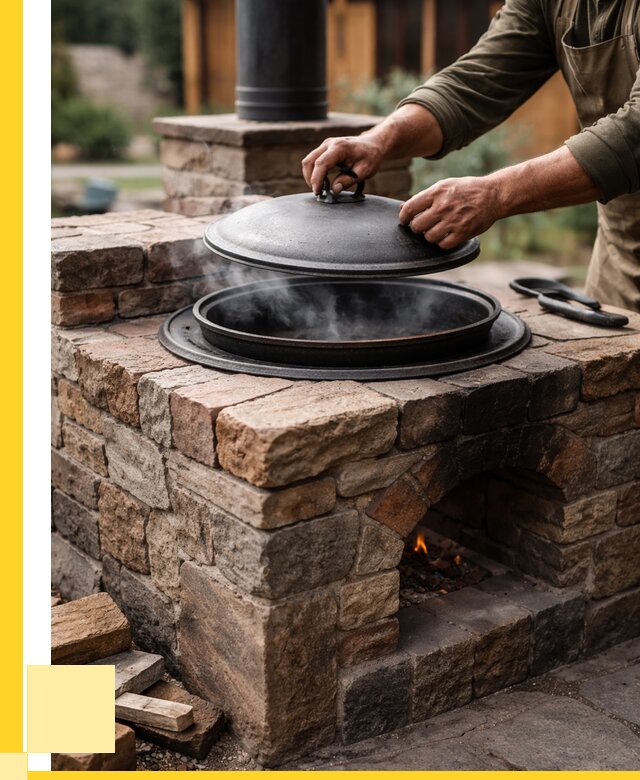 Печи для казана в Йошкаре-Ола по цене от 18407 р. | ЭриданШкр