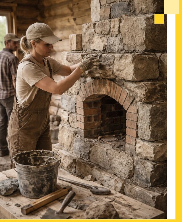 Каменные печи на заказ и монтаж в Йошкаре-Ола, долговечные решения