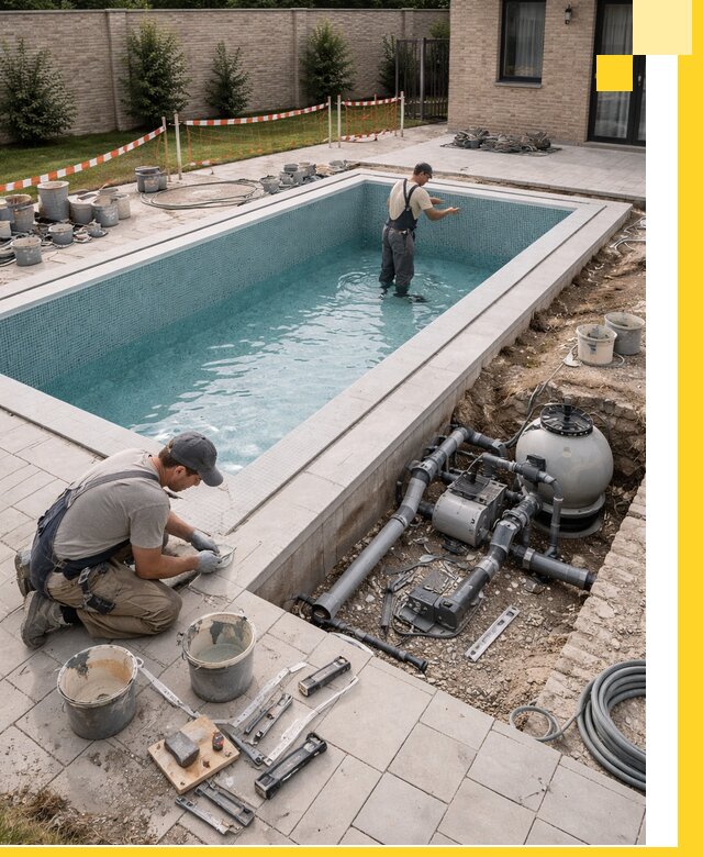 Строительство бассейнов под ключ в Йошкаре-Ола: проекты и монтаж