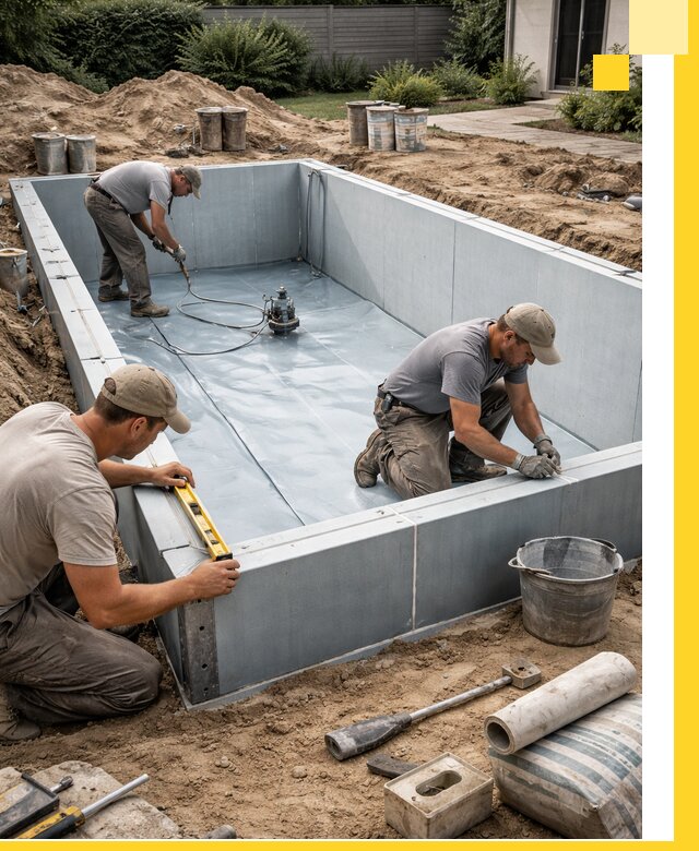 Профессиональный монтаж бассейнов под ключ в Йошкаре-Ола с гарантией