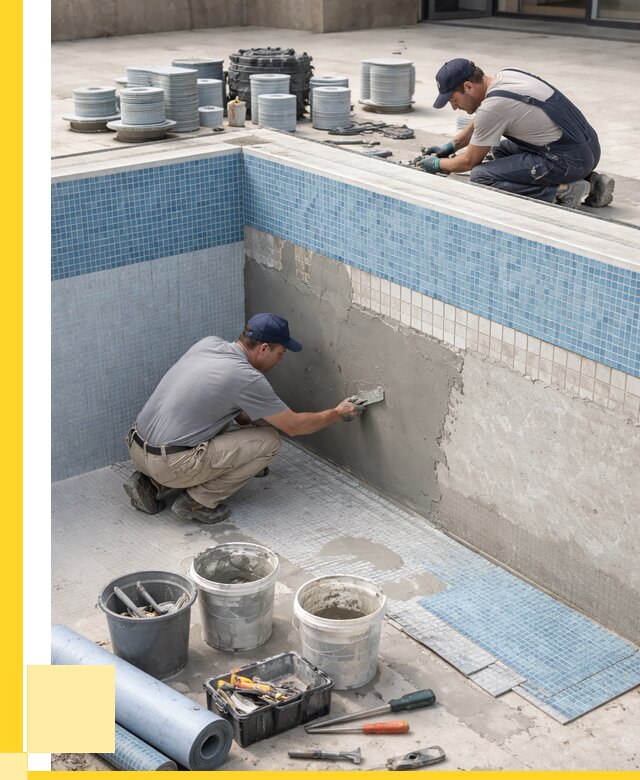 Ремонт и обслуживание бассейнов в Йошкаре-Ола от 25565 р. | ЭриданШкр