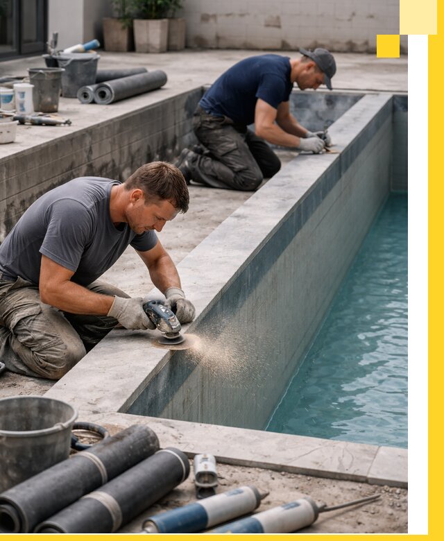 Профессиональный ремонт бассейнов под ключ в Йошкаре-Ола