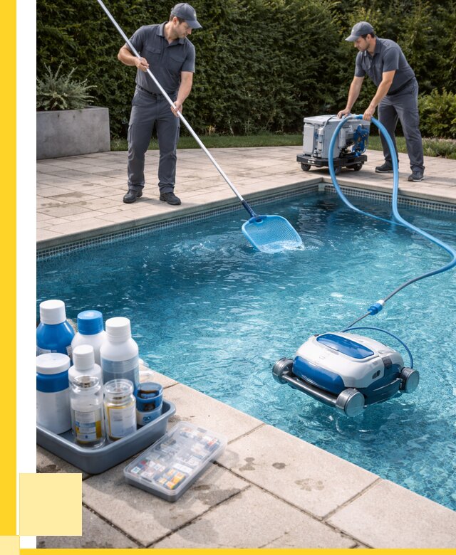 Чистка бассейнов в Йошкаре-Ола роботами, от 4602 р. | ЭриданШкр