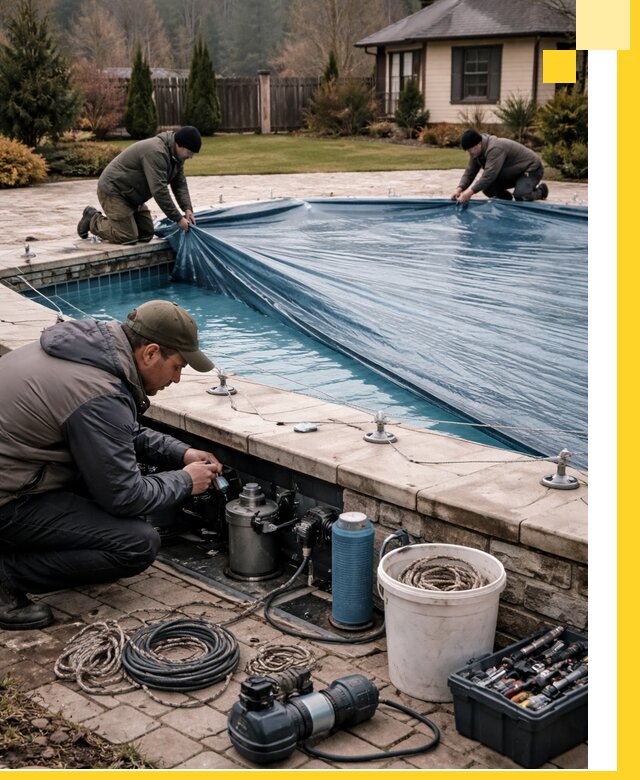 Консервация бассейнов в Йошкаре-Ола: подготовка к длительному хранению