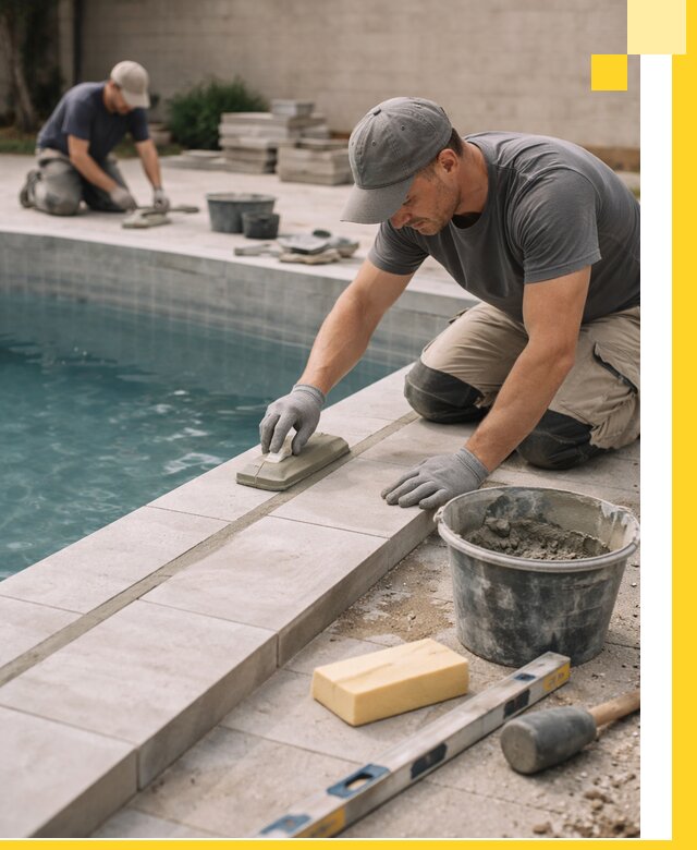 Отделка бассейнов в Йошкаре-Ола: декоративная отделка и гидроизоляция