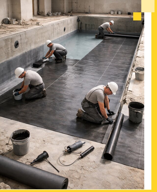 Профессиональная гидроизоляция бассейнов и чаш в Йошкаре-Ола под ключ