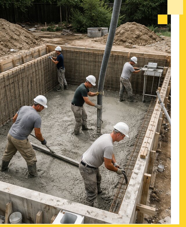 Строительство бетонных бассейнов под ключ в Йошкаре-Ола