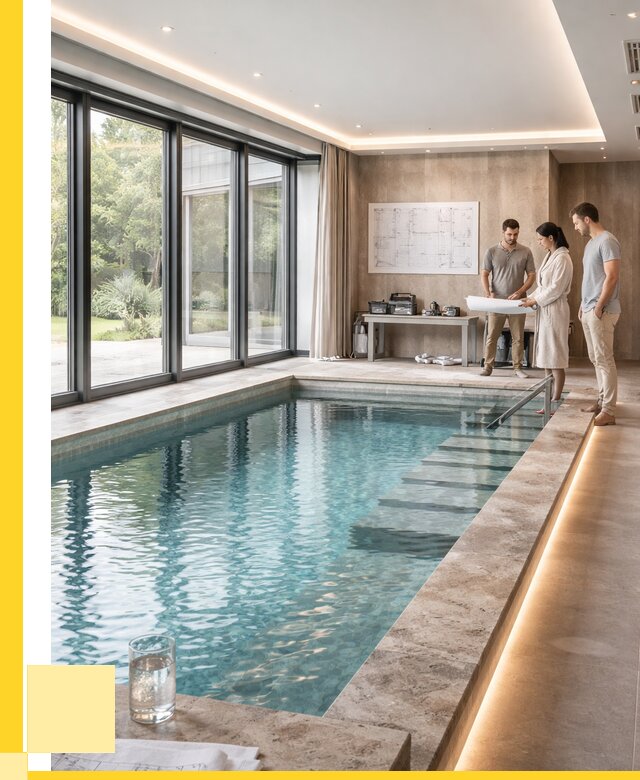 Закрытые бассейны под ключ в Йошкаре-Ола от 2556500 р. | ЭриданШкр