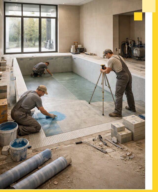 Проект и строительство закрытых бассейнов в Йошкаре-Ола под ключ