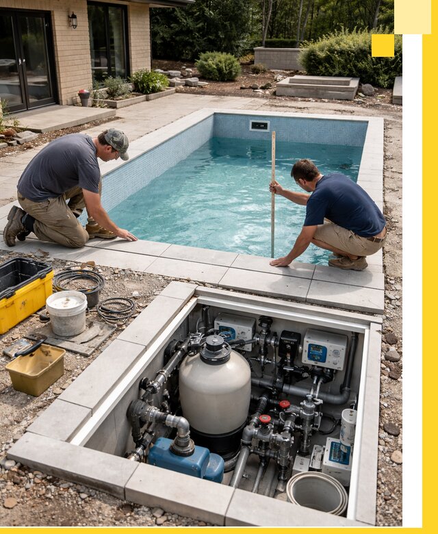 Строительство качественных домашних бассейнов под ключ в Йошкаре-Ола