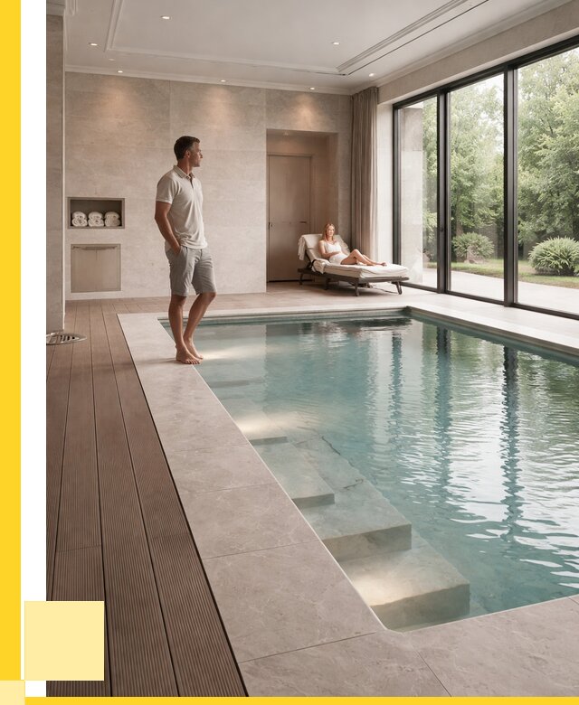 Бассейны в коттедже под ключ в Йошкаре-Ола от 1227120 р. | ЭриданШкр