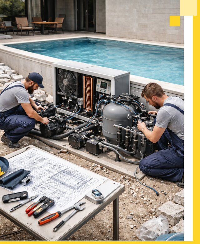 Проектирование и монтаж бассейнов с подогревом в Йошкаре-Ола