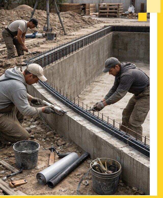 Качественный монтаж чаши бассейна в Йошкаре-Ола под ключ с гарантией