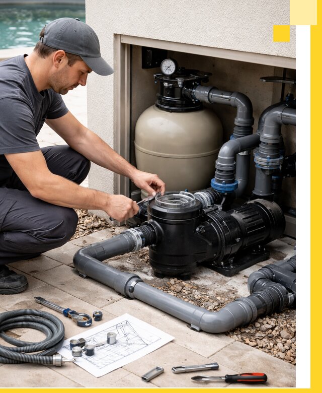 Поставка, монтаж и сервис насосов для бассейнов в Йошкаре-Ола