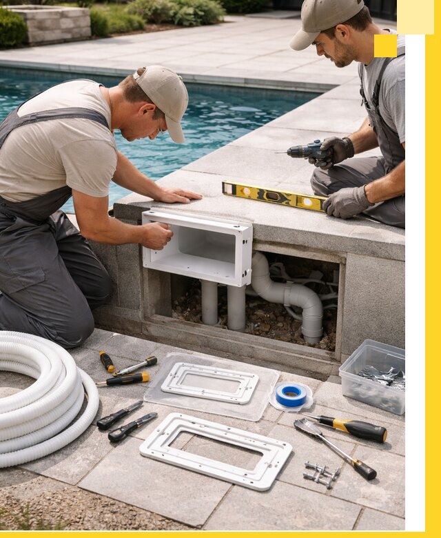 Поставка и установка скиммеров для бассейнов в Йошкаре-Ола