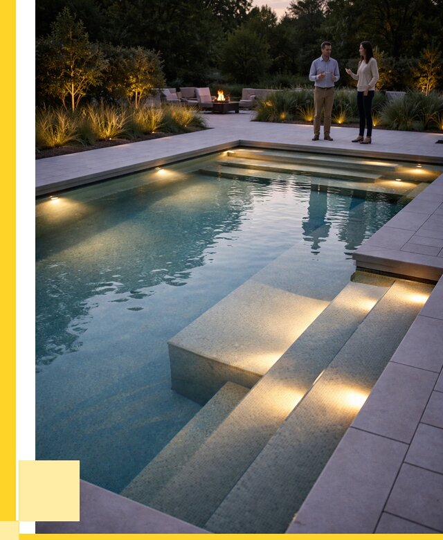 Освещение бассейнов в Йошкаре-Ола под ключ от 25565 р. | ЭриданШкр