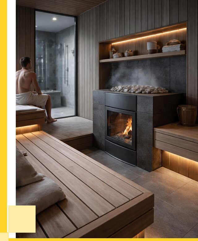 Проект сауны в частном доме в Йошкаре-Ола от 35791 р. | ЭриданШкр