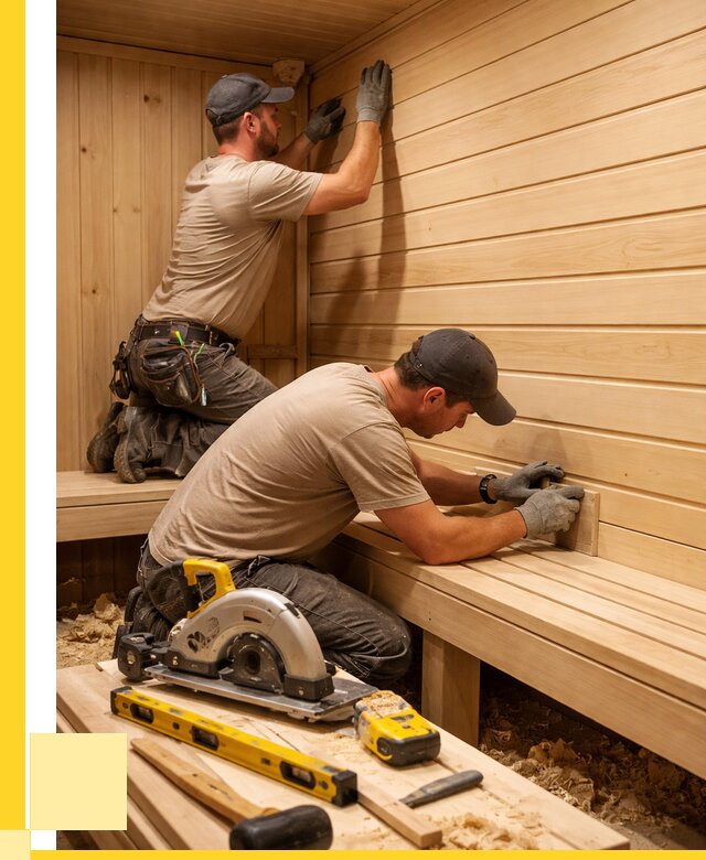 Обшивка саун вагонкой в Йошкаре-Ола от 2557 р. | ЭриданШкр