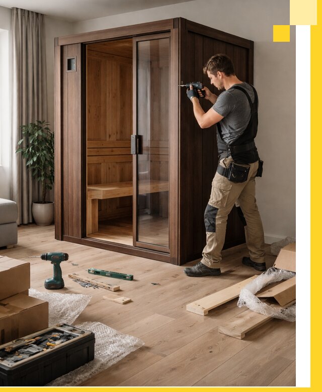 Установка и производство мини саун под ключ в Йошкаре-Ола