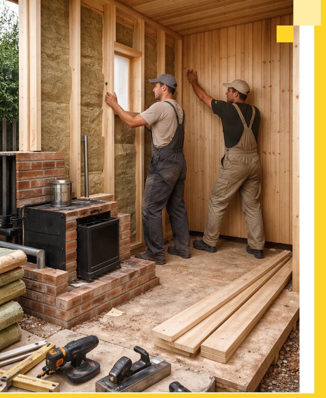 Строительство и установка дачных саун под ключ в Йошкаре-Ола