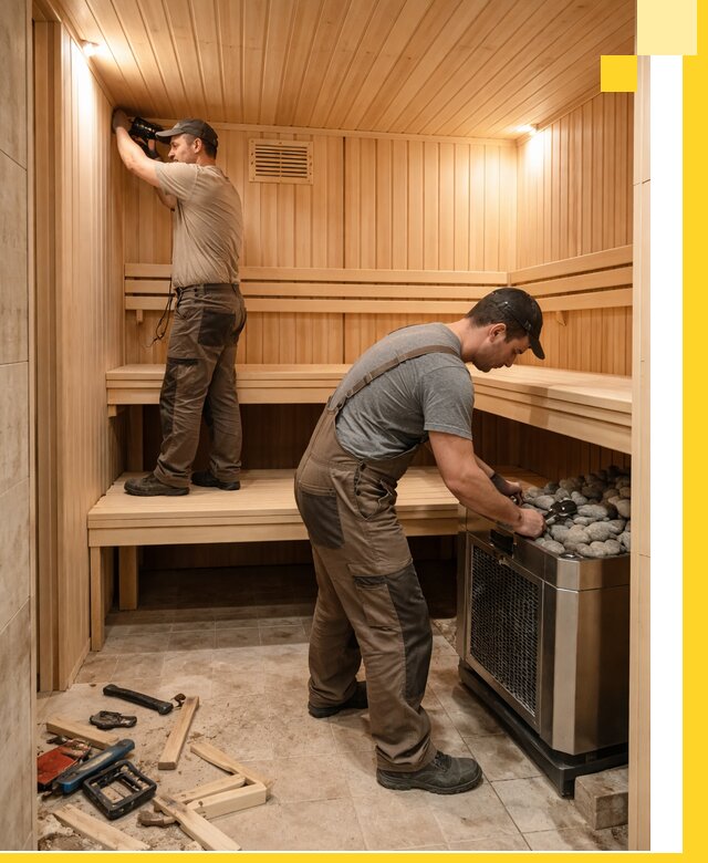 Купить сауну под ключ в Йошкаре-Ола с монтажом и гарантией