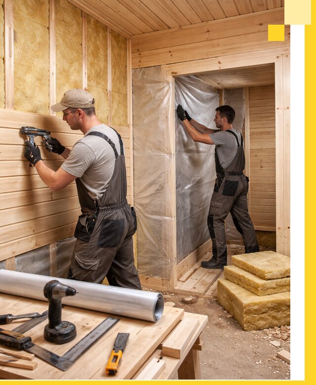 Бани под ключ в Йошкаре-Ола с проектом и полным монтажом