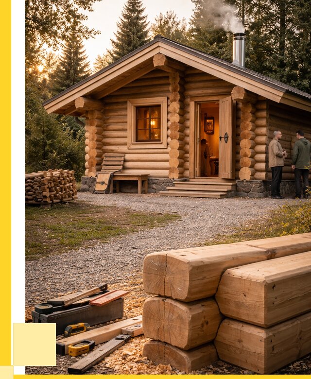 Строительство бань и комплексов в Йошкаре-Ола от 460170 р.| ЭриданШкр